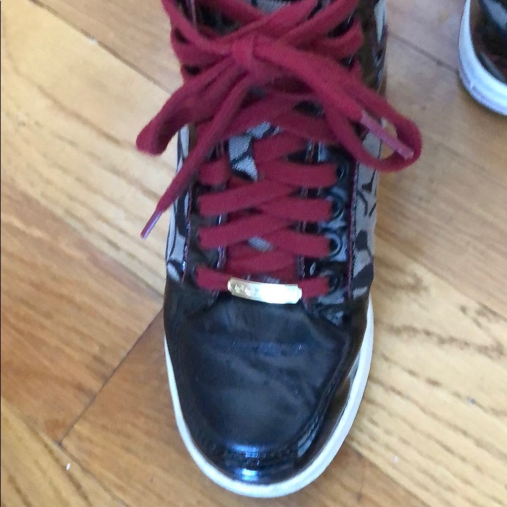 Vintage Hightop Coach Sneakers - Picture 3 of 3